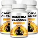 Candida Cleanse - Gut & Colon Support, Advanced Formula - Oregano Leaf, Wormwood, Black Walnut, Caprylic Acid