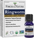 Fuerzas de tratamiento de rociado natural para humanos, medicina homeopática orgánica, 0,37 Fl Oz, antifungal multi síntoma Alivio de Itchy, piel roja e irritada asociada con Ringworm, no GMO