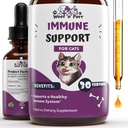 Soporte inmunitario para gatos - Ayuda a apoyar un sistema inmunitario saludable - Cat Immune Booster - Cat Immune Support - Cat Immune Supplement - Immune Support Cats - Cat Immune Support Supplement - 1 fl oz