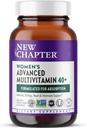 Nuevo Capítulo Mujeres Multivitamina 40+ Fórmula avanzada para el corazón, la hormona, el apoyo energético inmune, niveles más altos de vitaminas B enteramente alimentadas +D3, hecha con ingredientes orgánicos no orgánicos, 96 Conde