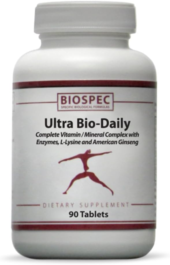 Ultra Bio-Daily – Complejo Multimineral de alta potencia multivitabilidad w / Agregado soporte de nutrientes