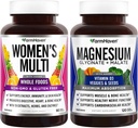 FarmHaven Bundle - Multivitamínico para Mujeres y Magnesio Glycinate & Malate Complex