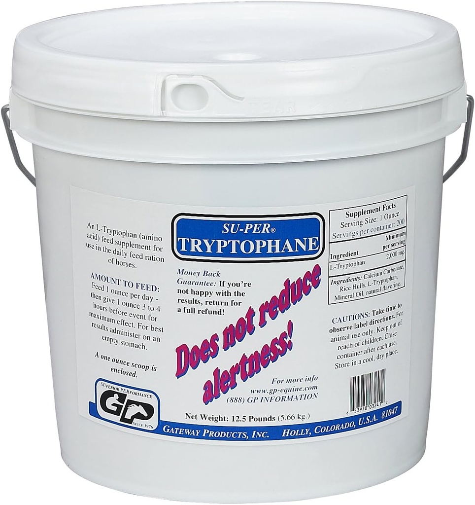 Gateway SU-PER Tryptophane (Calming Support for Horses) - 12.5 pounds