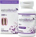 VH Nutrition ESTROLIBRIUM ← Equilibrio hormonal para las mujeres* ← Menopause Support Suplemento* Silencio Black Cohosh, Shatavari, Chaste Tree Berry (Vitex), Dong Quai Silencio 60 cápsulas en fácil de absorber píldoras