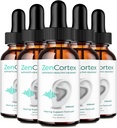 ZenCortex Tinnitus Relief for Ringing Ears Drops, Zen Cortex Tinnitus Suplemento ZenCortex Healthy Ear Support Suplemento - Maximum Strength Advanced Formula ZenCortex Drops Reviews (5 Pack)