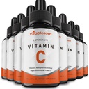 Liposomal Vitamin C 2000mg Liquid for Adults, High Absorption VIT C, Maximize Vitamin C, Good for Immune System & Antioxidant, 60ML (8 Bottles)