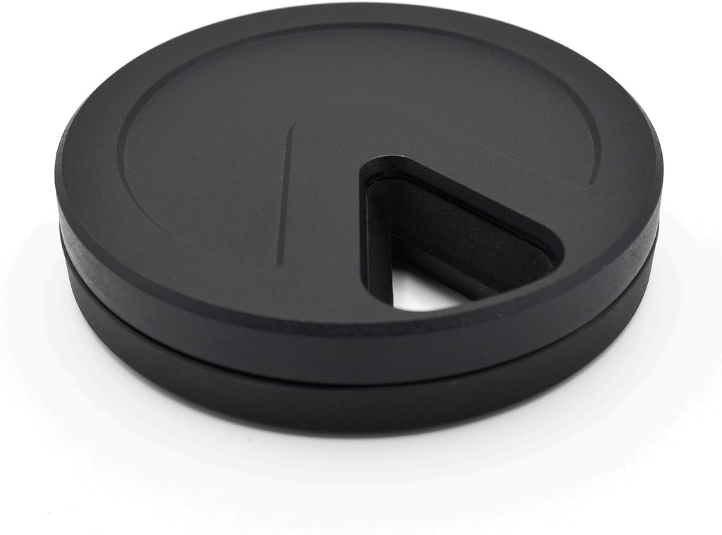 Travel RX Pill Case by Type Two Labs – Semanal 7 Day Pill Box, Compact Magnetic Pill Organizer for Purses or Pockets, Rugged Daily Caddy Holds Vitaminas, Suplementos, Medicación. (Stealthy Black)