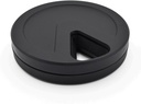 Travel RX Pill Case by Type Two Labs – Semanal 7 Day Pill Box, Compact Magnetic Pill Organizer for Purses or Pockets, Rugged Daily Caddy Holds Vitaminas, Suplementos, Medicación. (Stealthy Black)
