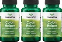 Swanson Colon Helper - promueve la salud digestiva utilizando Vervain, Goldenseal Root, Slippery Elm Bark &amp; More - Herbal Supplement Aiding Healthy Eliminations - (60 Capsules) (3 Pack)