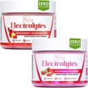 My Adventure to Fit Refreshing Hydration Electrolytes Powder with Zero Sugar, Bundle, Watermelon Candy & Strawberry Lemonade Flavors