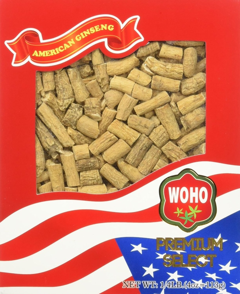 Woho American Ginseng #122.4 Prong Medium 4oz. Recuadro