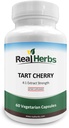 Real Herbs Tart Cherry 4:1 Extracto 1000mg - 60 cápsulas vegetarianas