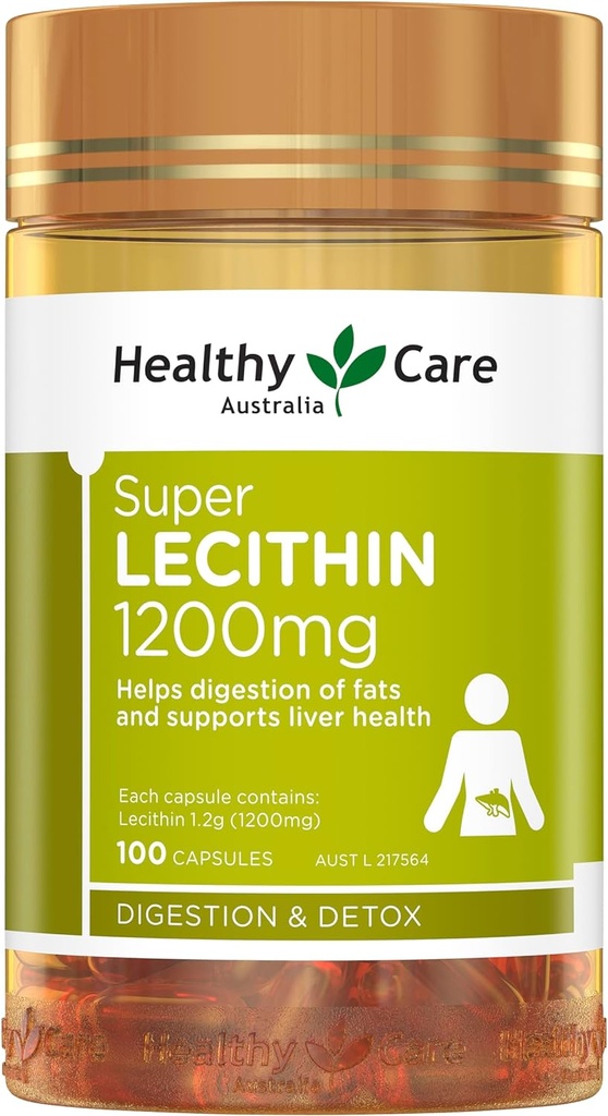 Cuidados saludables Lecithin 1200mg 100caps