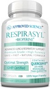 Approved Science® Respirasyl - Lung and Respiratory Support - with Quercefit, Vitamins A,C,D, BioPerine - 60 Capsules - Made in The USA