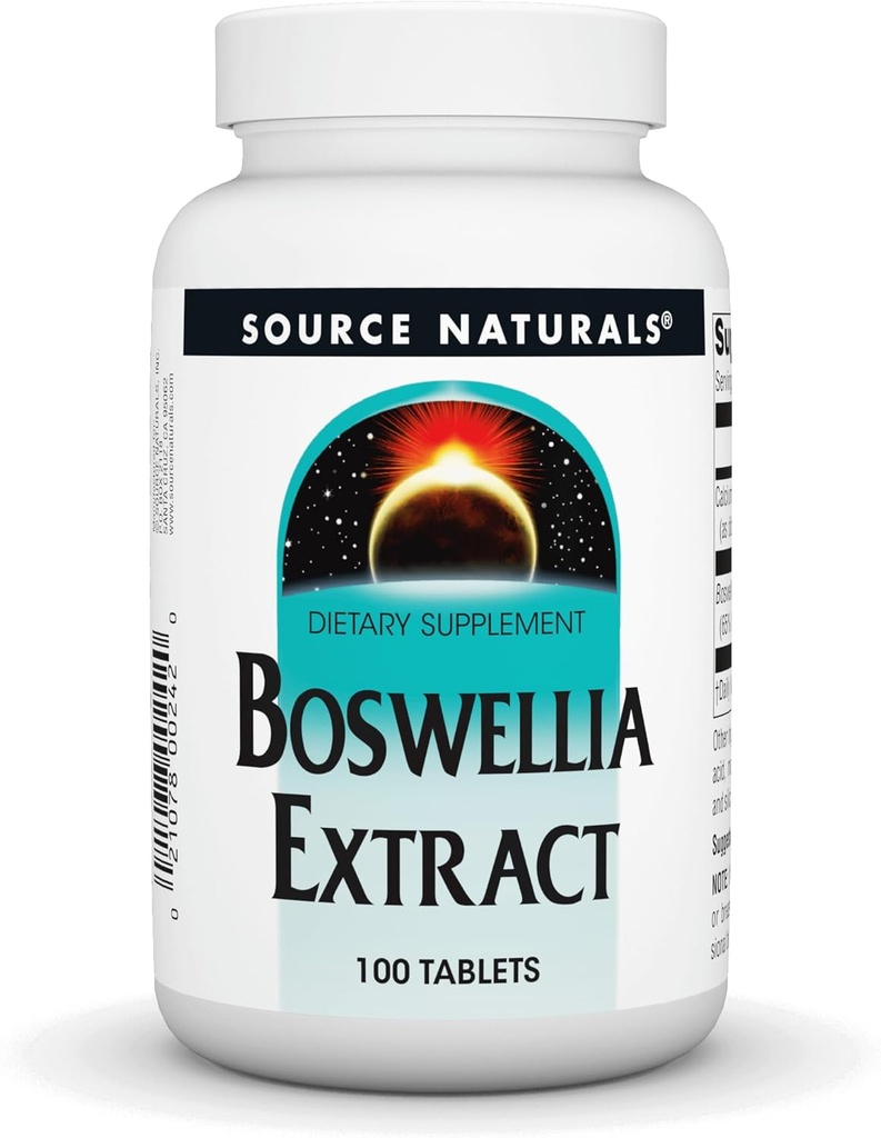 Fuente Naturales Boswellia Extracto 243 mg Suplemento dietético* - 100 Tabletas