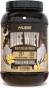 Huge Whey, Protein Powder for Muscle Gain, 25g Protein, 12g EAAs, soporta el crecimiento muscular, rendimiento &amp; recuperación (Vanilla Milkshake, 30 Servimientos)