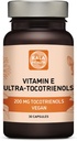 Ultra Tocotrienol 200mg Vitamina E Vegan – Los 4 tocotrienol - Alpha Tocotrienol + Beta Tocotrienol + Gamma Tocotrienol + Delta Tocotrienol – No Tocopherols (30)