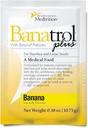 Banatrol® Natural Anti-Diarreica con Prebióticos, Alivio de la Diarrea Crónica, SII, Diarrea Recurrida, Alimentos Médicos Con Apoyo Clínica, No Estipados, 25 Servimientos (Banana)