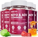 (5 Pack) Keto ACV Gummies Extreme1500MG Keto Gummies Apple Sider Vinegar Formulado con Pomegranate Beet Juice Powder B12 Vegan Non GMO 300 Gummies