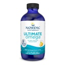 Nordic Naturals Ultimate Omega Liquid, Lemon Flavor - 8 oz - 2840 mg Omega-3 - High-Potency Fish Oil Suplemento con EPA & DHA - Promociona Brain & Heart Health - Non-GMO - 48 Servings