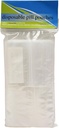 Juego de 200 bolsas de plástico de cierre de cremallera desechables 3" x 2" con área de bloque de escritura blanca para fácil etiquetado