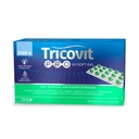 Tricovit Pro Hair Growth Supplement - Hair Loss Treatments for Women &amp; Hombre Desarrollado por dermatólogos - Contiene Bloqueadores DHT, Aminoácidos & Vitaminas para promover la regeneración celular (60 Softgels)