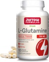 Jarrow Formulas® L-Glutamine 750 mg, Suplemento dietético, Immune y Muscle Support, 120 Veggie Capsules, hasta 120 Day Supply