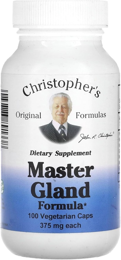 Christopher's Original Fórmulas Master Gland Fórmula 100 VegiCaps