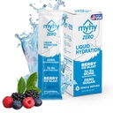 MyHy Zero Liquid Hydration Packets, Sugar Free Electrolyte Drink Mix for Hydration Support, Dehydration Relief for Travel, Pregnancy, Fitness, Bachelor &amp; Bachelorette Party – Berry, 5 Condes