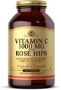 Solgar Vitamina C 1000 mg con Rose Hips, 250 Tablets - Antioxidante &amp; Immune Support - Salud general - Soportes Esquí saludable &amp; Juntas - No GMO, Vegan, Gluten Gratis, Dairy Free, Kosher - 250 Servings