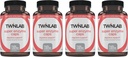 Twinlab Super Enzyme Caps - Suplemento de estreñimiento con Enzymes Digestivos - 50 cápsulas (Pack of 4)