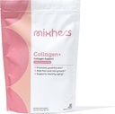 MIXHERS Collagen Powder Suplemento TENIDO 30-Day Supply TENIDO Blend with Marine Collagen, Protein Powder, Vitamin C, " Peptides ← Skin, Hair &amp; Nail Support for Women TEN Vanilla Cream Flavor