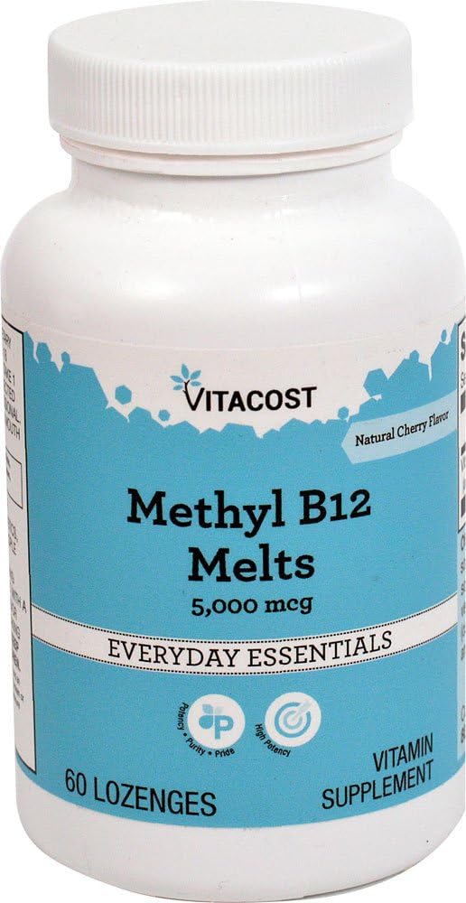 Vitacost Metil B-12 Sublingual - 5000 mcg - 60 Lozenges