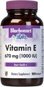 BlueBonnet Vitamina E 1000 UI mezcla Softgels, 100 Conde