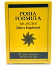 Poria Formula - Wu Ling San Herbal Suplemento Ayuda a promover el sistema urinario y fortalece los bazo 60 Tablets 500mg/each Made in USA