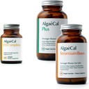 ALGAECAL Bone Health Bundle - D3 Complete (1000 IU) + K2, Vitamina E, Vitamina A " Calcium basado en plantas Apoyo clínico para aumentar la densidad de huesos