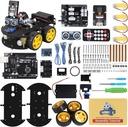 ELEGOO UNO R3 Smart Robot Car Kit V4 para Arduino Robotics for Kids Ages 8-12 12-16 STEM Science Kits Coding Gifts for 8 9 10 11 12 13 14 15 16 Años Chicas Adolescentes Cool Engineering Building Toys