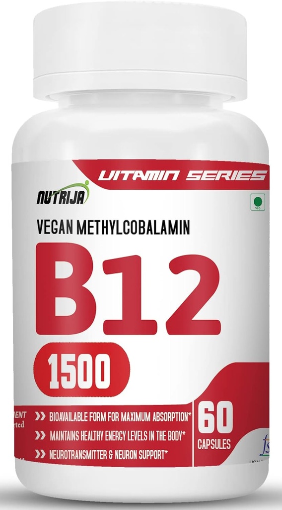 Vitamin B12 Supplement (60 Capsules)