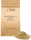Ingredientes originales puros Maitake Mushroom Powder (1lb) Hen-of-The-Woods, Non-GMO, Lab-Verified.