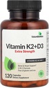 Futurobióticos Vitamina K2 + D3, Fuerza extra, 120 cápsulas