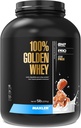 Maxler 100% Golden Whey Protein - 24g de Proteína por Servir - Premium Whey Protein Powder para Pre Post Workout - Fast-Absorbing Whey Concentrate, Isolate & Hydrolysate Blend - Salted Caramel 5 lb