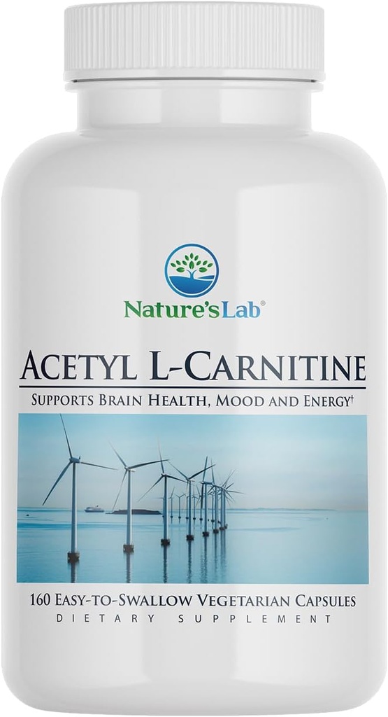 Laboratorio de Naturaleza Acetyl L-Carnitine 2,000mg - 160 Capsules