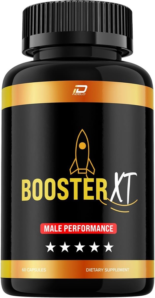 Booster XT for Men Capsules, BoosterXT Vitamin Complex Pills, Booster-XT Official Formula, Booster XT para Hombres Suplemento dietético, All Natural Support Formula Reviews (1 Pack – 60 cápsulas)