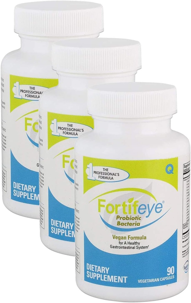 Probiótico Bacteria Natural Vegan Suplemento con Enzymes Digestivos 270 Capsules 90 Day Supply - Probióticos para Mujeres de Salud Digestiva, Hombres &amp; Niños, Apoyo Digestión, Bloating y Ocular Systems