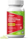 NAD+ Suplemento NMN Alternative - Liposomal Nicotinamide Riboside with Resveratrol " Quercetin for Anti Aging Cell Regenera Energy Focus for Men Women