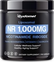 Liposomal NR (Nicotinamide Riboside) con Trans-Resveratrol, Vitamina C &amp; Quercetina – apoya el bienestar celular y el envejecimiento saludable -150 cápsulas- hechos en los EE.UU.