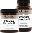 Fórmula Intestinal del Dr. Schulze #2 (8 onzas) y Fórmula Intestinal #1 cápsulas (90 cápsulas) - Suplementos Hídricos Orgánicos