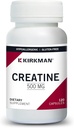 Kirkman Creatine 500 mg - Hypoallergenic tención 120 cápsulas vegetarianas ← Aminoácidos