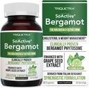 SoActive Bergamot: 2.5X Más Eficacia, Citrus italianos Phytosome - Clínicamente validada Silencio Mejorada con Grape Seed Extract - Apoyos Cholesterol & Weight Management (60 cápsulas)