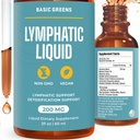 Soporte linfático líquido – Booster natural de inmune para el drenaje linfático, equilibrio fluido y limpieza diaria, fácil - Absorb fórmula líquido para el soporte de bienestar, 2 Fl Oz